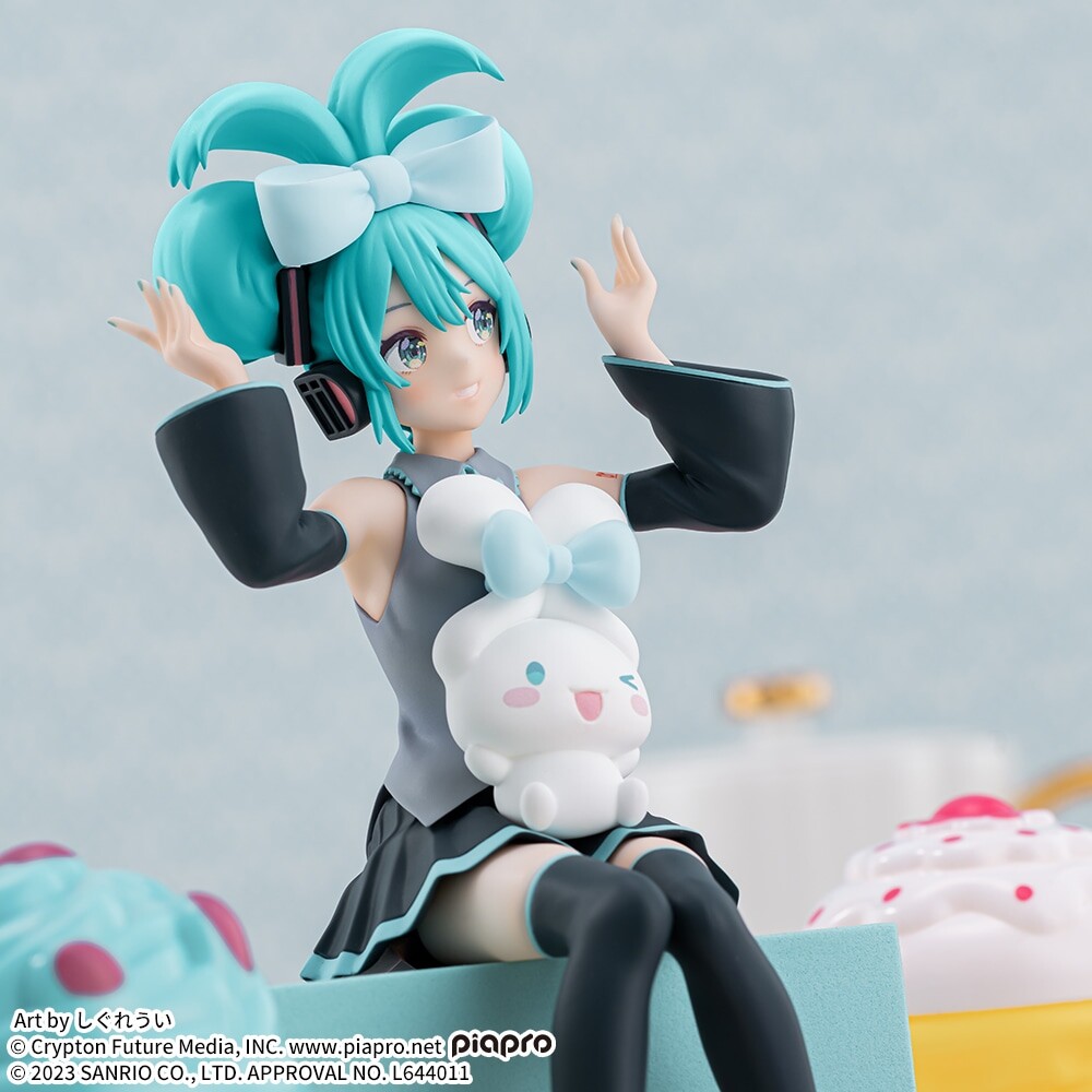 Cinnamoroll - Piapro Characters - Hatsune Miku - Hatsune Miku x Cinnamoroll - Premium Chokonose Figure (SEGA) photo 5
