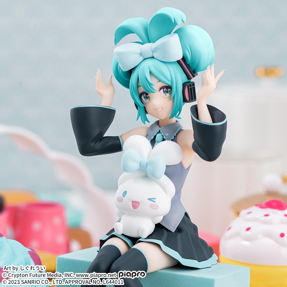Cinnamoroll - Piapro Characters - Hatsune Miku - Hatsune Miku x Cinnamoroll - Premium Chokonose Figure (SEGA) photo 6