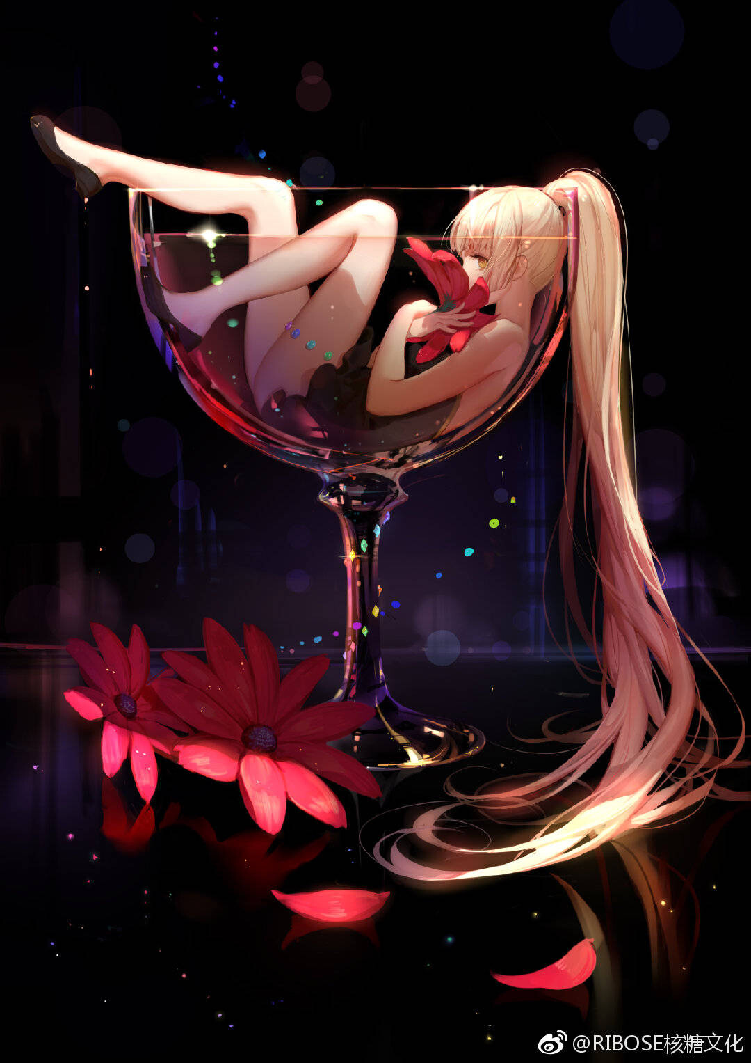 Original - Glass Girl - Lily Wine - 1/8 (Myethos, Ribose) photo 2