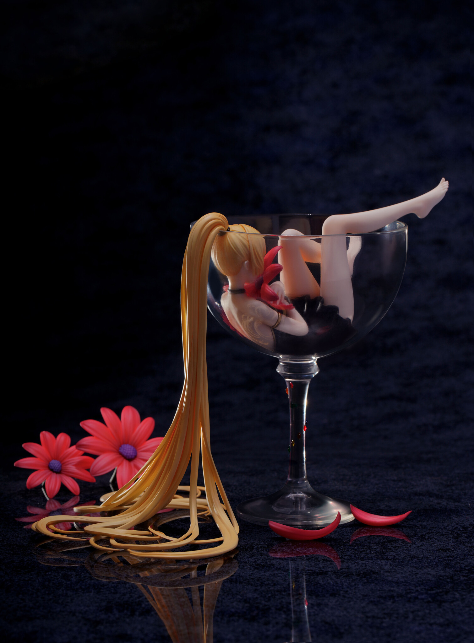 Original - Glass Girl - Lily Wine - 1/8 (Myethos, Ribose) photo 7