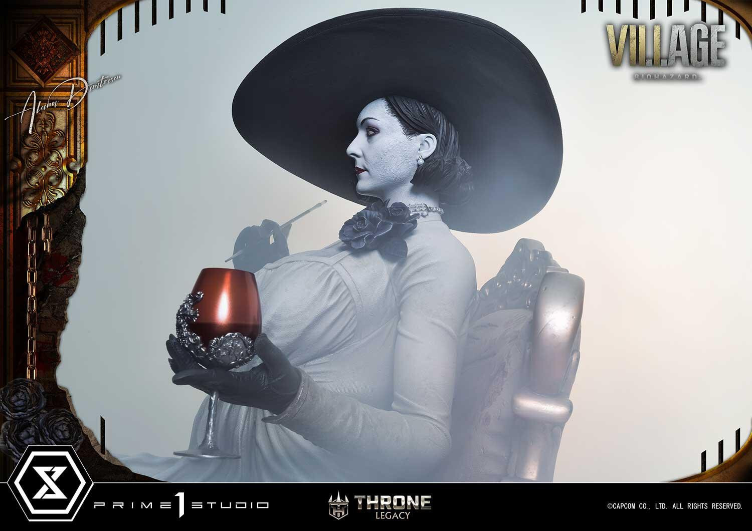 Biohazard Village - Alcina Dimitrescu - Throne Legacy (TLCRE-01) - 1/4 (Prime 1 Studio) photo 15