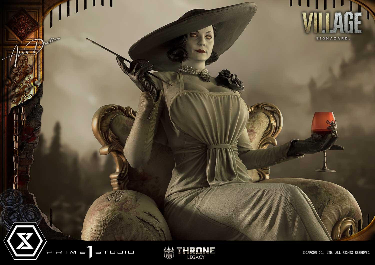 Biohazard Village - Alcina Dimitrescu - Throne Legacy (TLCRE-01) - 1/4 (Prime 1 Studio) photo 16