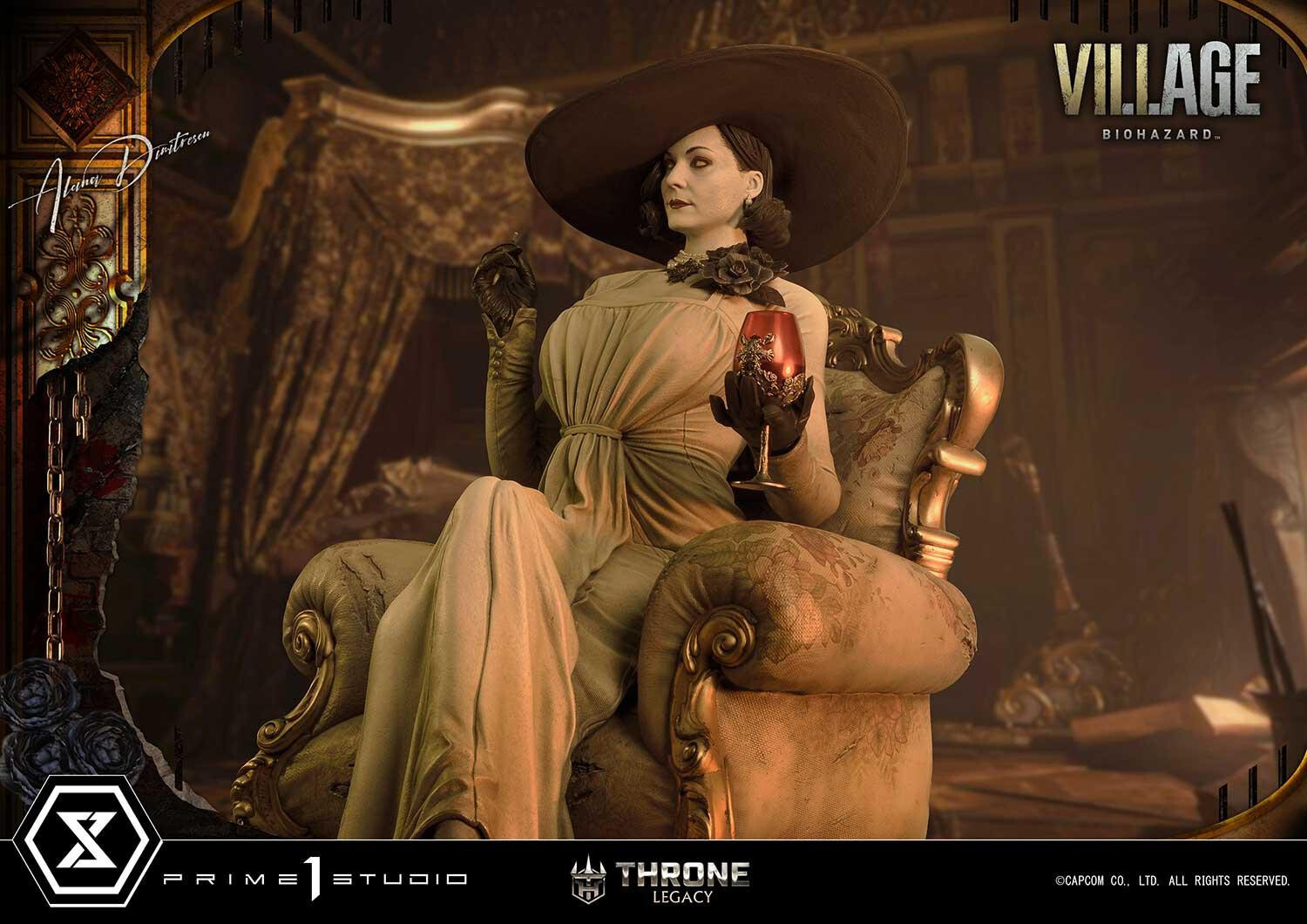 Biohazard Village - Alcina Dimitrescu - Throne Legacy (TLCRE-01) - 1/4 (Prime 1 Studio) photo 21