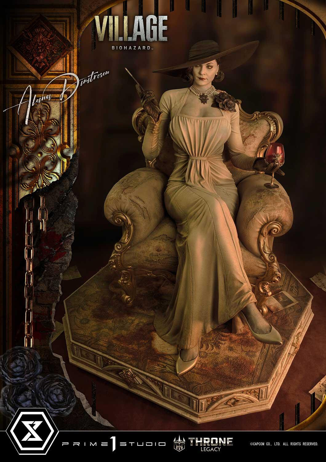 Biohazard Village - Alcina Dimitrescu - Throne Legacy (TLCRE-01) - 1/4 (Prime 1 Studio) photo 35