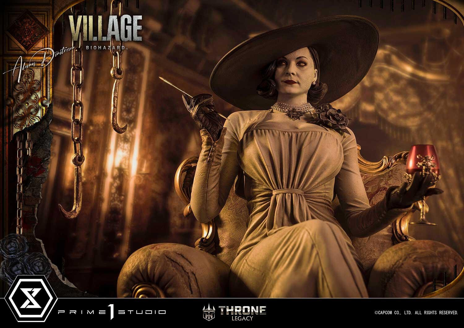 Biohazard Village - Alcina Dimitrescu - Throne Legacy (TLCRE-01) - 1/4 (Prime 1 Studio) photo 55