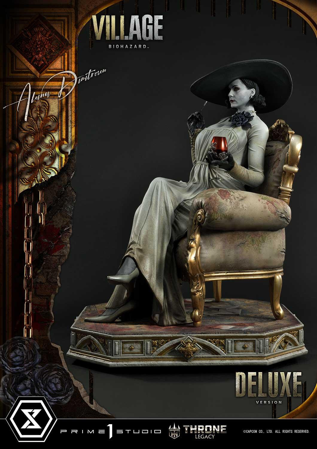 Biohazard Village - Alcina Dimitrescu - Throne Legacy (TLCRE-01DXS) - 1/4 - DX Bonus Version (Prime 1 Studio) photo 2