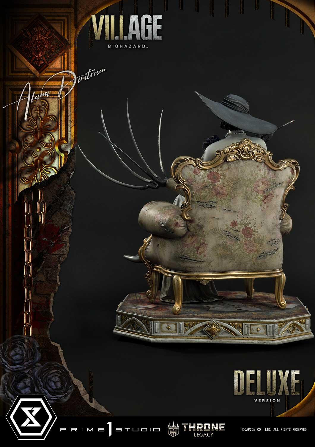 Biohazard Village - Alcina Dimitrescu - Throne Legacy (TLCRE-01DXS) - 1/4 - DX Bonus Version (Prime 1 Studio) photo 5