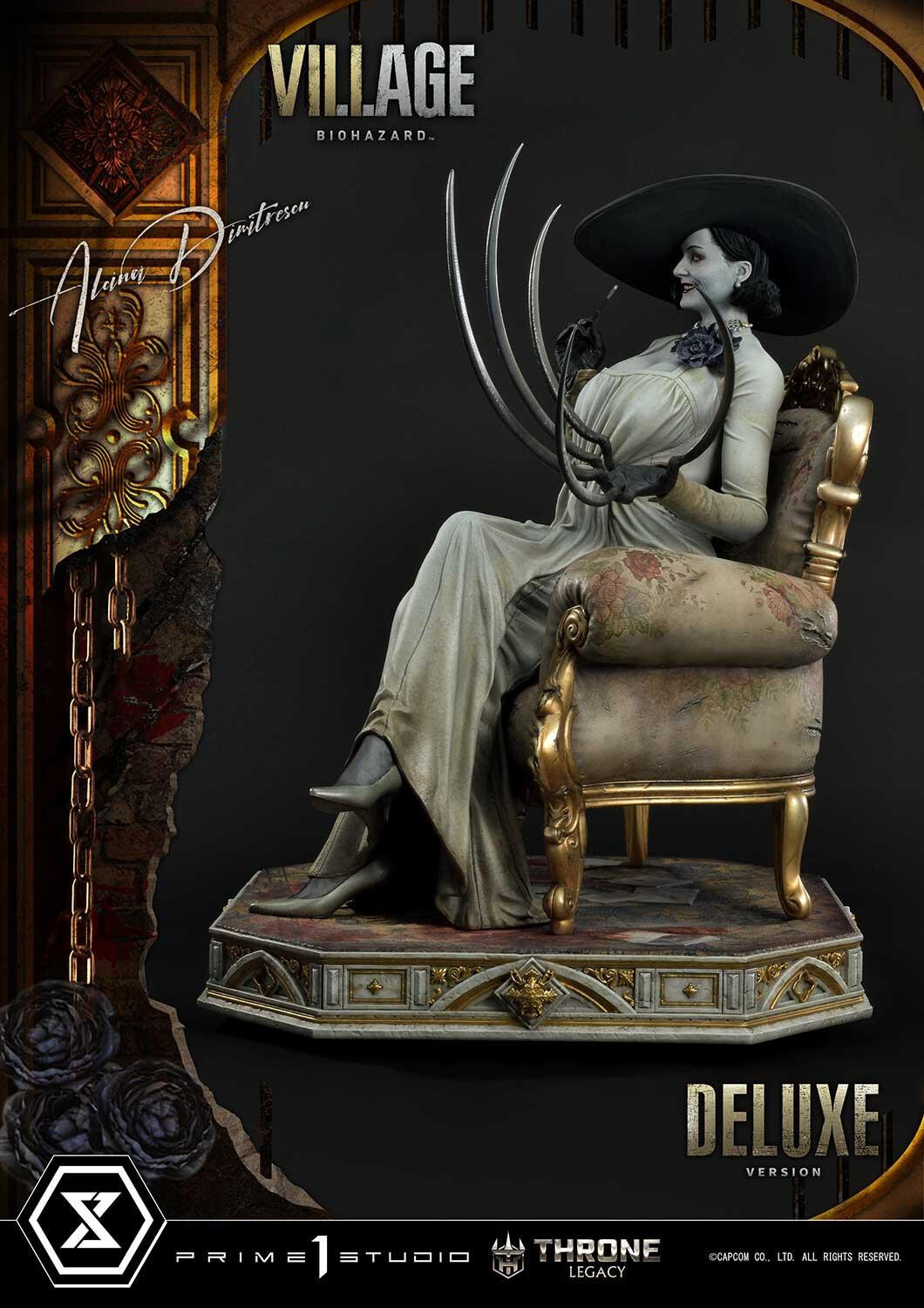 Biohazard Village - Alcina Dimitrescu - Throne Legacy (TLCRE-01DXS) - 1/4 - DX Bonus Version (Prime 1 Studio) photo 6