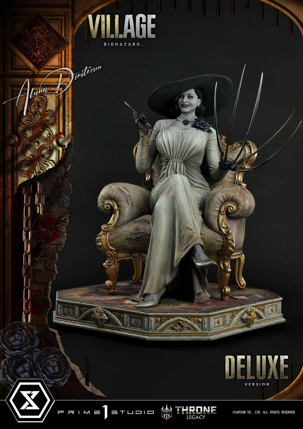 Biohazard Village - Alcina Dimitrescu - Throne Legacy (TLCRE-01DXS) - 1/4 - DX Bonus Version (Prime 1 Studio) photo 7