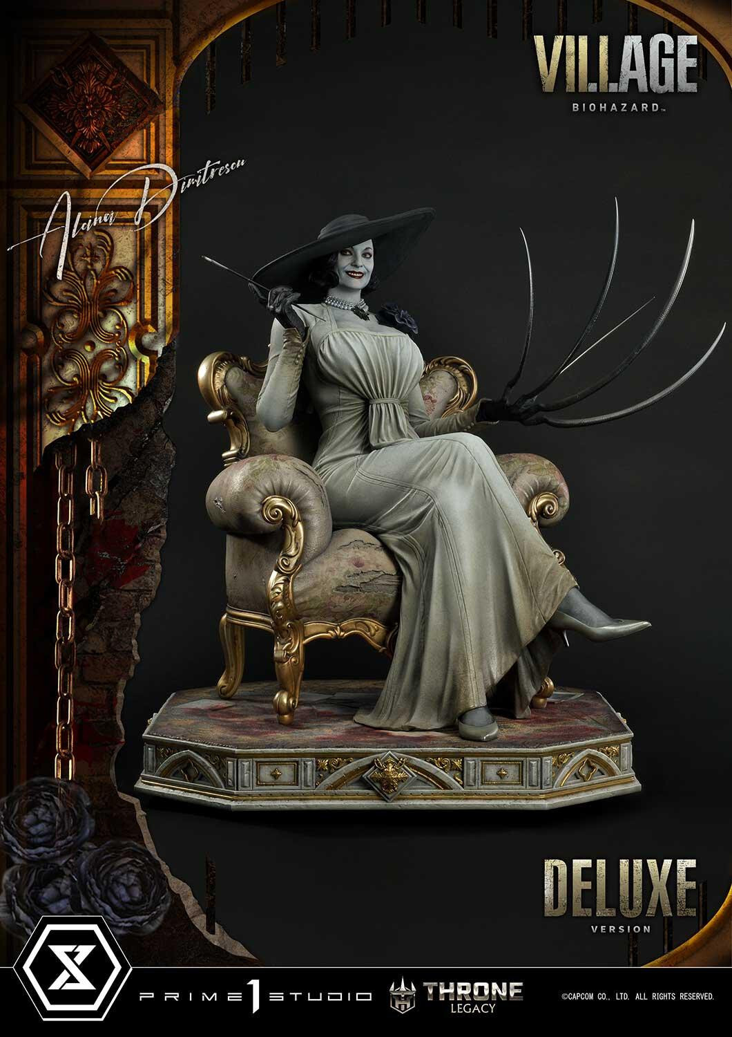 Biohazard Village - Alcina Dimitrescu - Throne Legacy (TLCRE-01DXS) - 1/4 - DX Bonus Version (Prime 1 Studio) photo 9