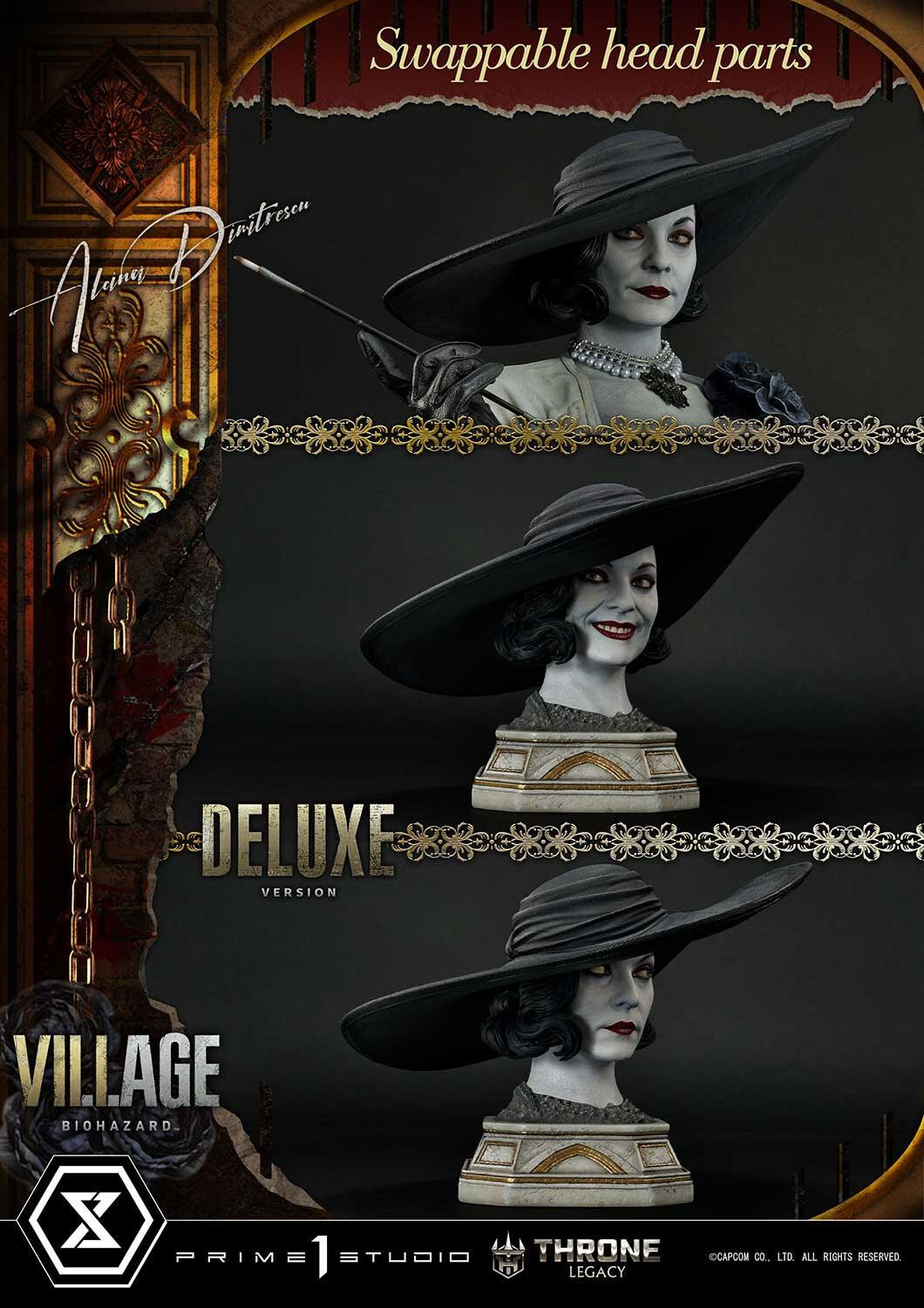 Biohazard Village - Alcina Dimitrescu - Throne Legacy (TLCRE-01DXS) - 1/4 - DX Bonus Version (Prime 1 Studio) photo 11