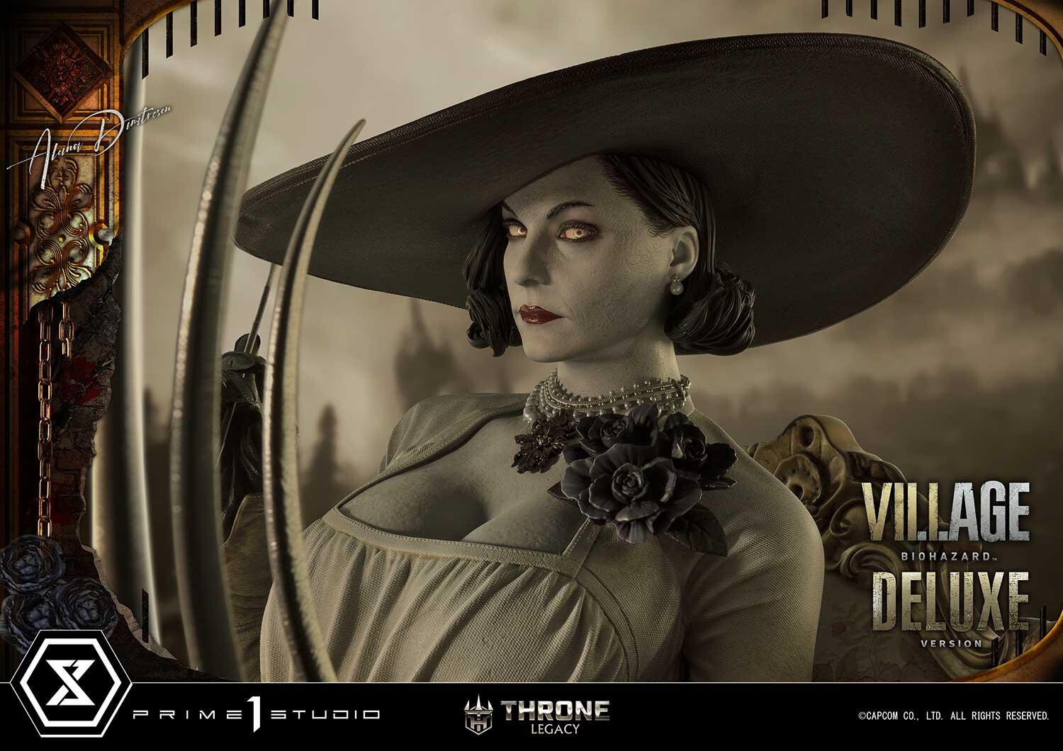 Biohazard Village - Alcina Dimitrescu - Throne Legacy (TLCRE-01DXS) - 1/4 - DX Bonus Version (Prime 1 Studio) photo 13