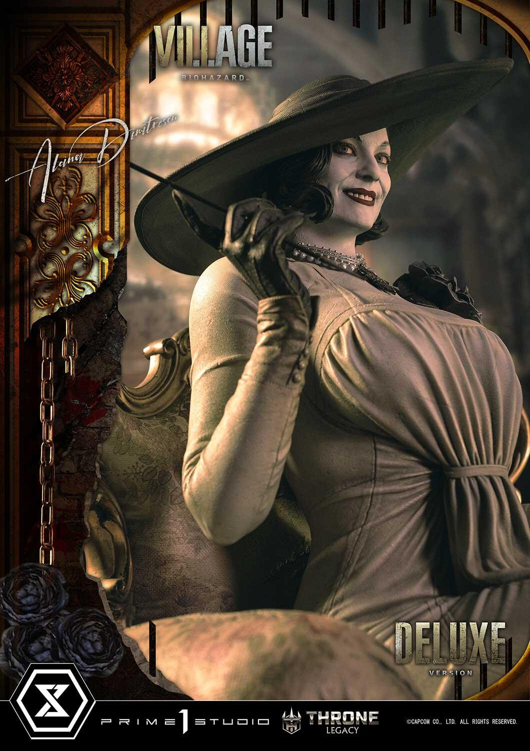 Biohazard Village - Alcina Dimitrescu - Throne Legacy (TLCRE-01DXS) - 1/4 - DX Bonus Version (Prime 1 Studio) photo 14