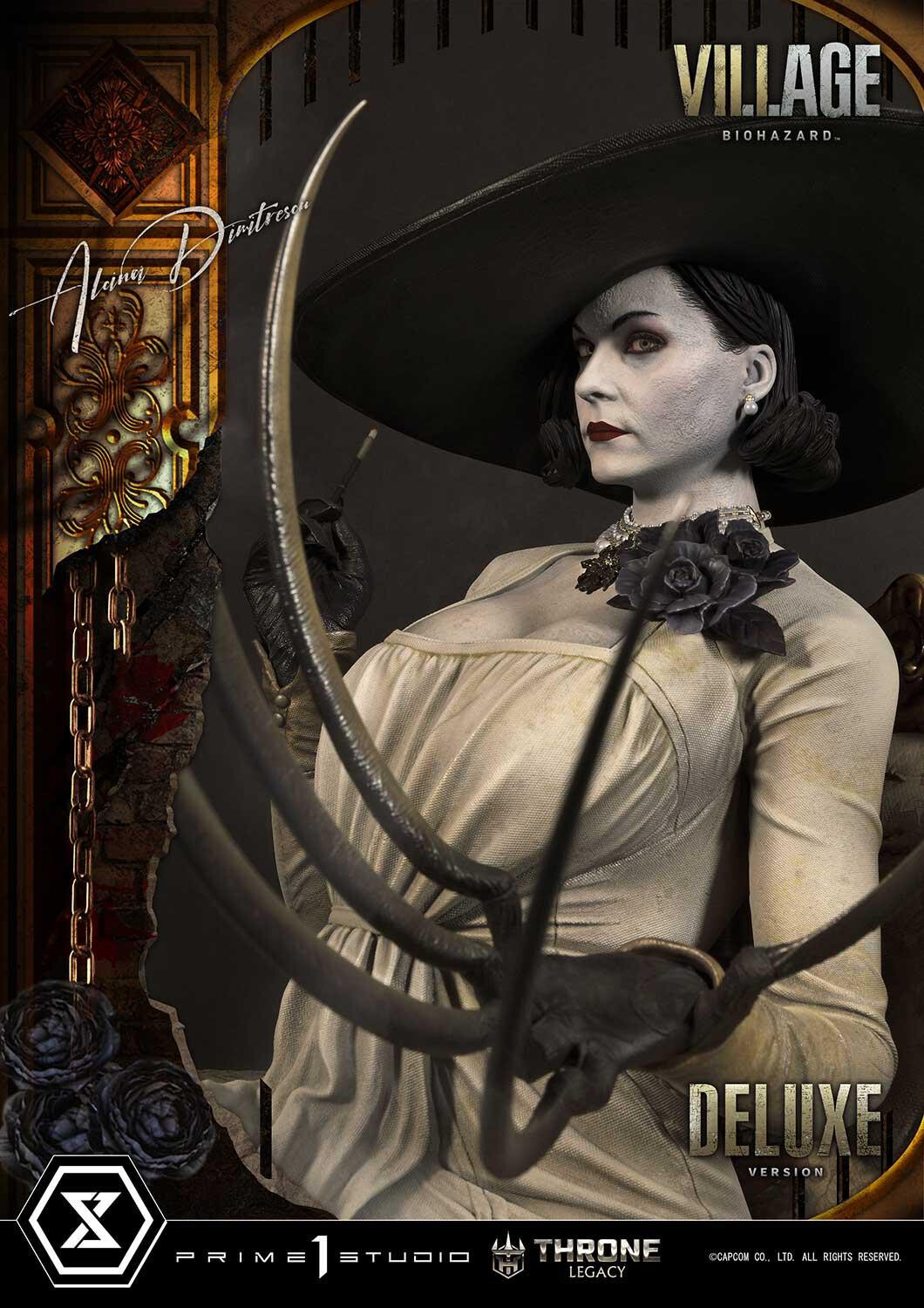 Biohazard Village - Alcina Dimitrescu - Throne Legacy (TLCRE-01DXS) - 1/4 - DX Bonus Version (Prime 1 Studio) photo 15