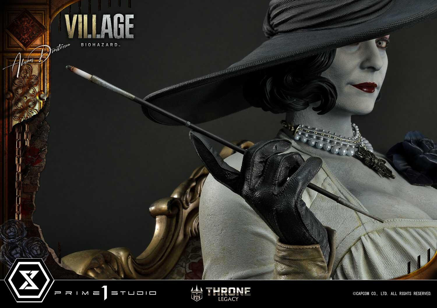 Biohazard Village - Alcina Dimitrescu - Throne Legacy (TLCRE-01DXS) - 1/4 - DX Bonus Version (Prime 1 Studio) photo 21