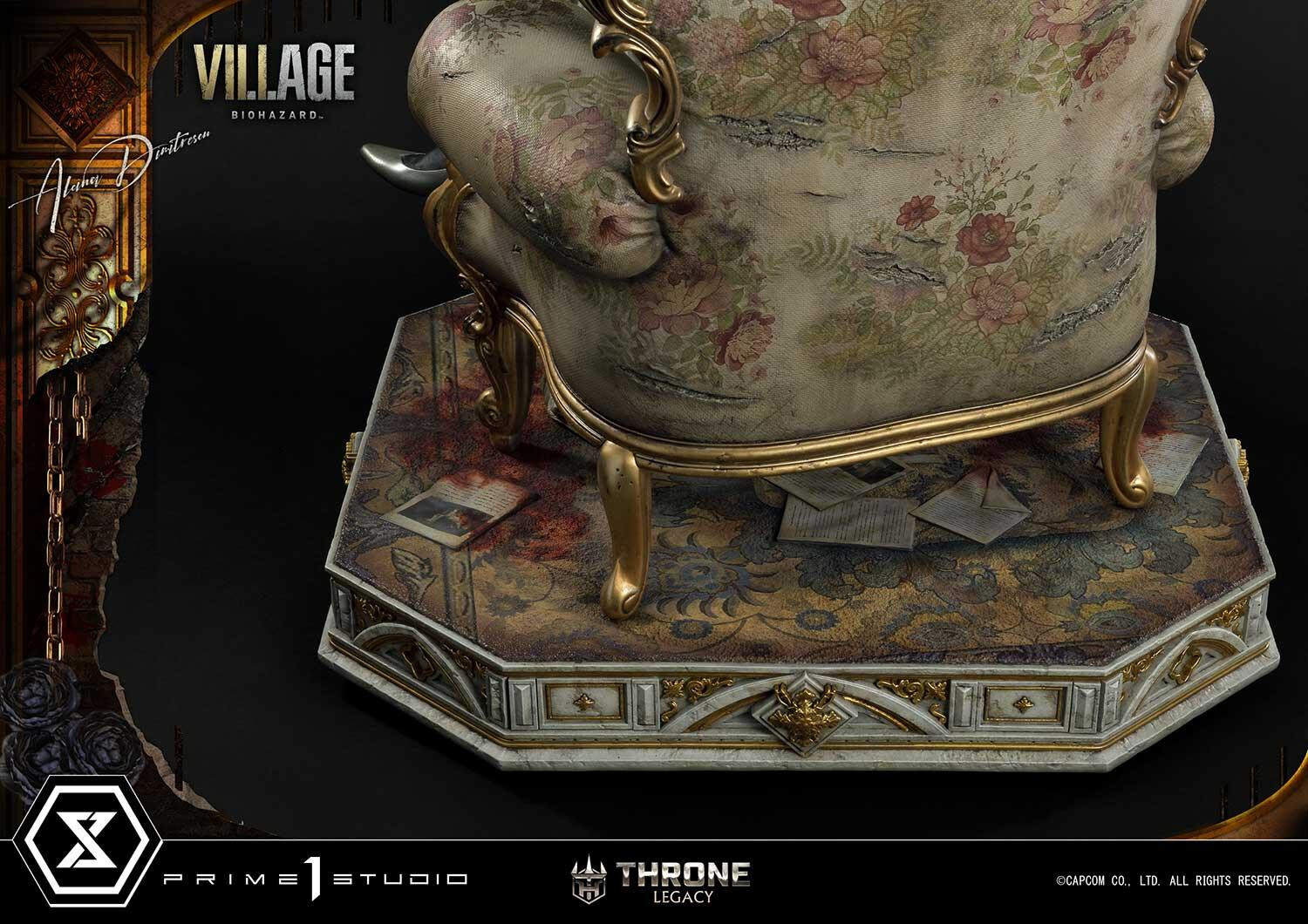 Biohazard Village - Alcina Dimitrescu - Throne Legacy (TLCRE-01DXS) - 1/4 - DX Bonus Version (Prime 1 Studio) photo 23