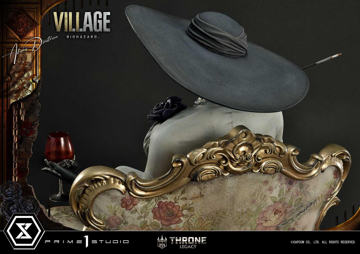 Biohazard Village - Alcina Dimitrescu - Throne Legacy (TLCRE-01DXS) - 1/4 - DX Bonus Version (Prime 1 Studio) photo 25