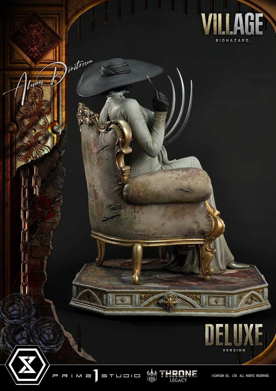 Biohazard Village - Alcina Dimitrescu - Throne Legacy (TLCRE-01DXS) - 1/4 - DX Bonus Version (Prime 1 Studio) photo 31