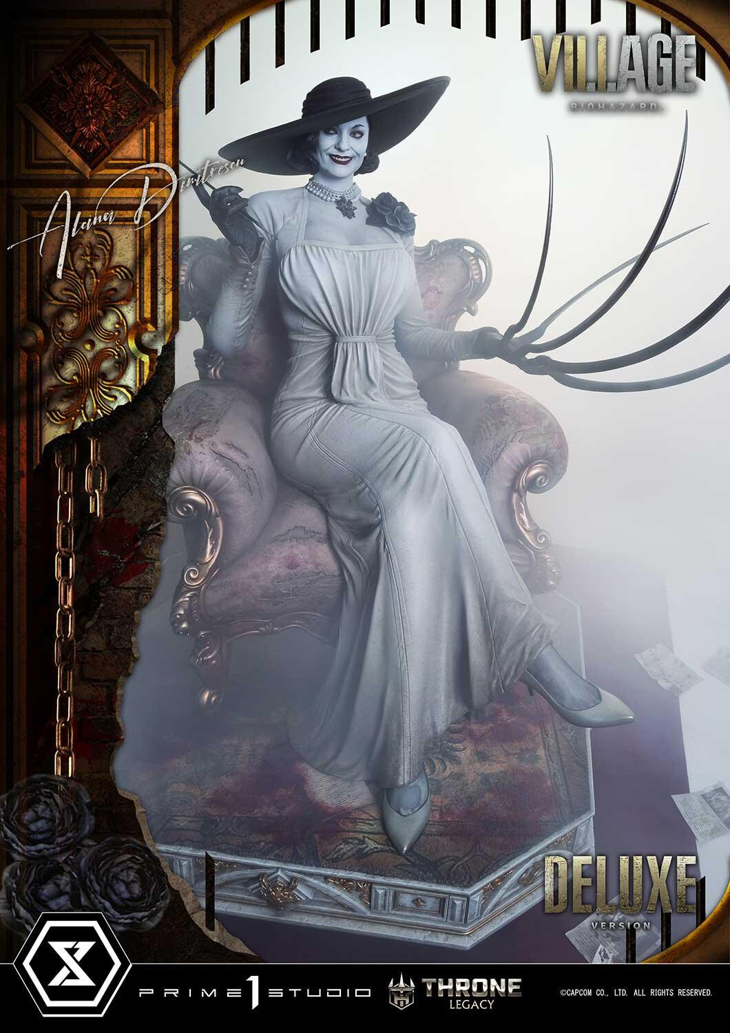 Biohazard Village - Alcina Dimitrescu - Throne Legacy (TLCRE-01DXS) - 1/4 - DX Bonus Version (Prime 1 Studio) photo 35