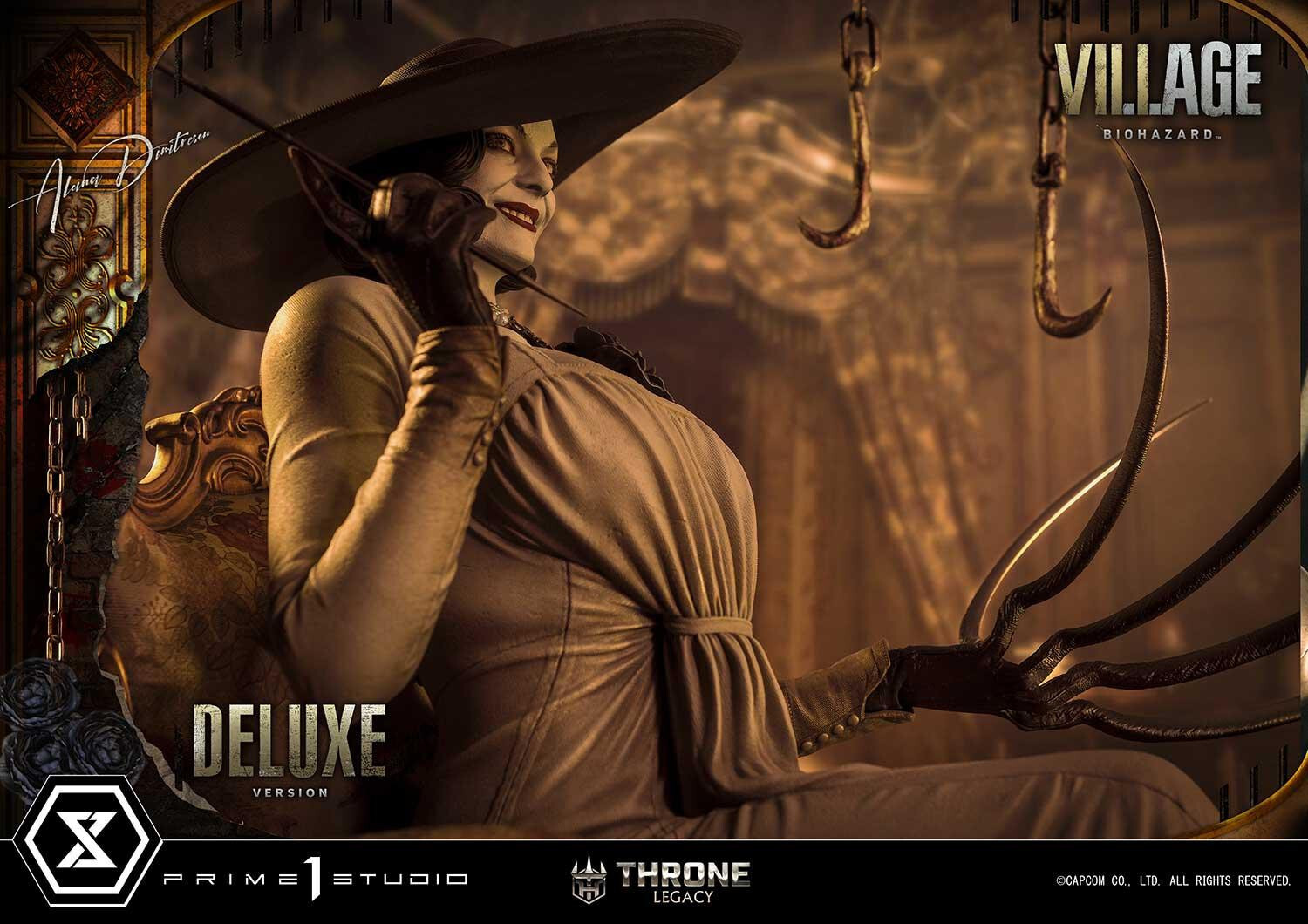 Biohazard Village - Alcina Dimitrescu - Throne Legacy (TLCRE-01DXS) - 1/4 - DX Bonus Version (Prime 1 Studio) photo 42