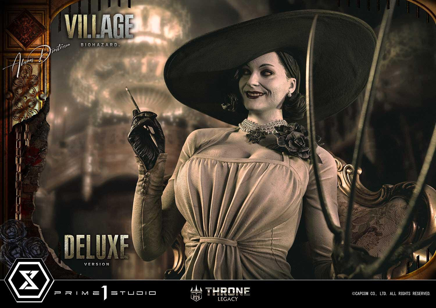 Biohazard Village - Alcina Dimitrescu - Throne Legacy (TLCRE-01DXS) - 1/4 - DX Bonus Version (Prime 1 Studio) photo 43