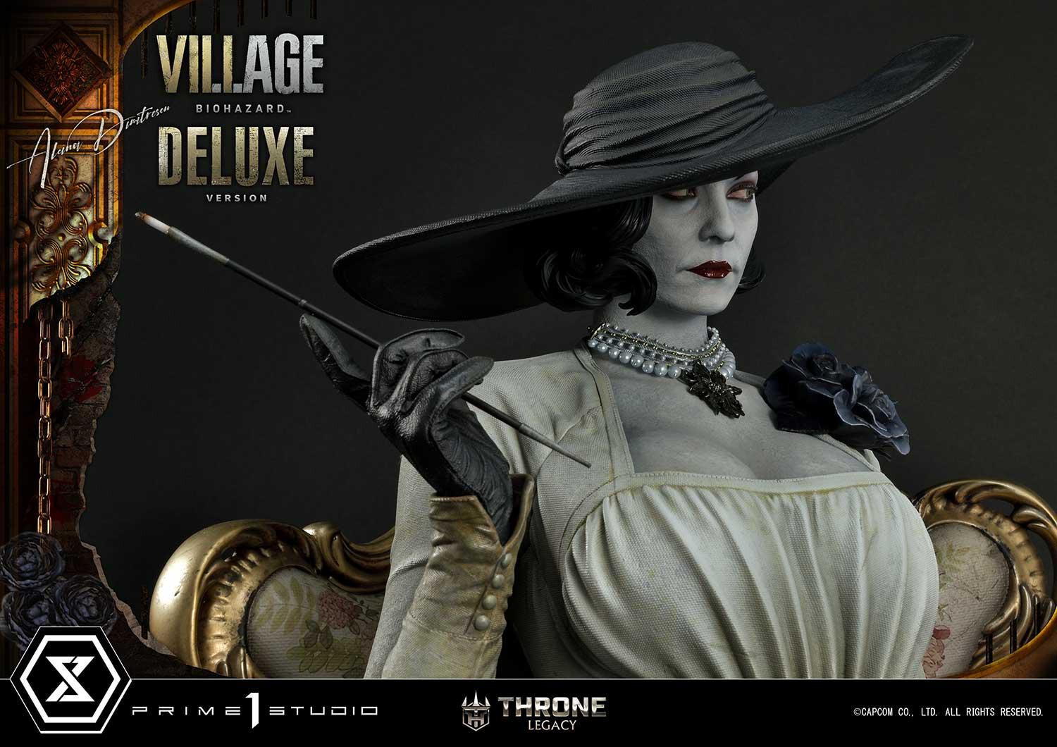Biohazard Village - Alcina Dimitrescu - Throne Legacy (TLCRE-01DXS) - 1/4 - DX Bonus Version (Prime 1 Studio) photo 46