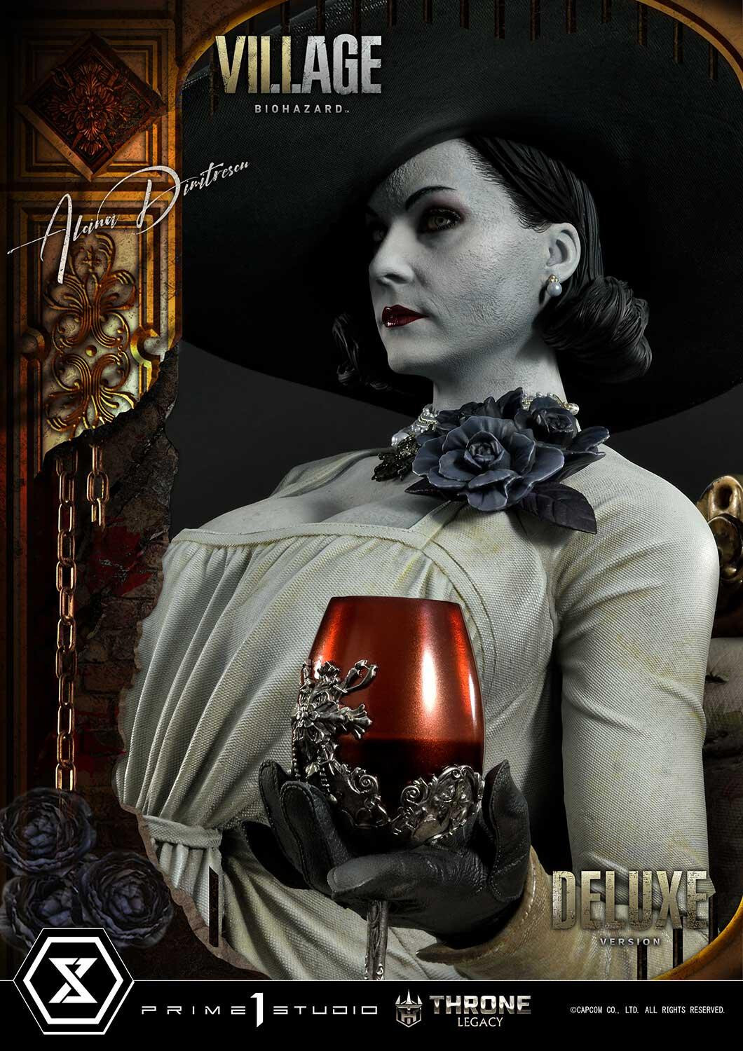 Biohazard Village - Alcina Dimitrescu - Throne Legacy (TLCRE-01DXS) - 1/4 - DX Bonus Version (Prime 1 Studio) photo 49