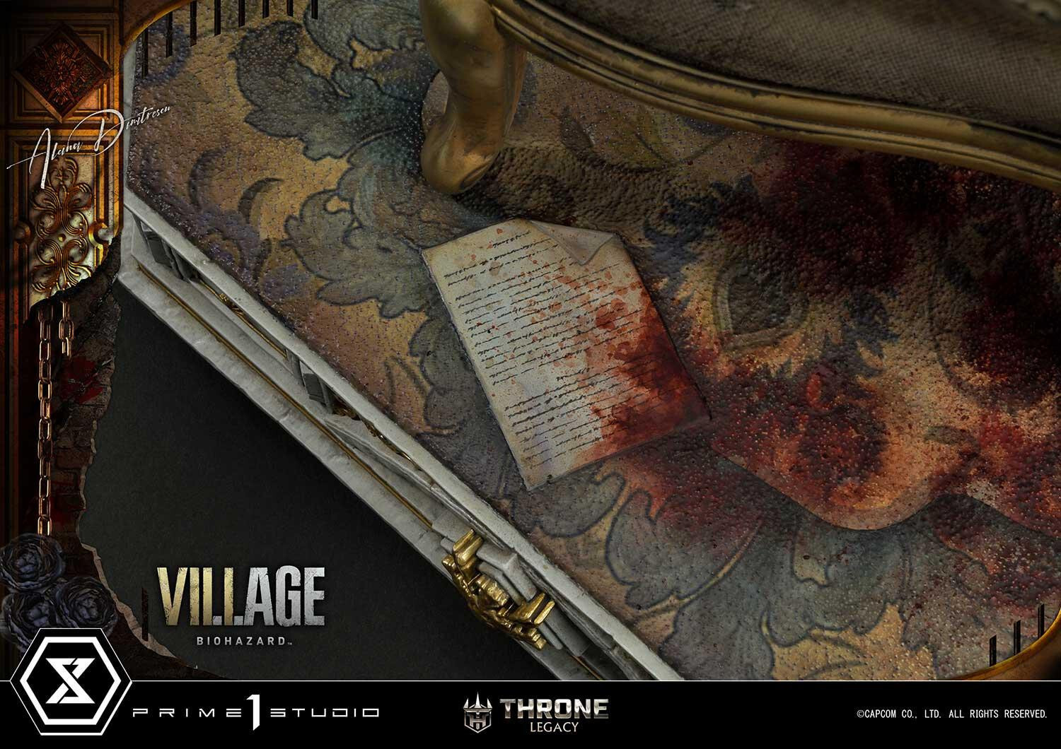 Biohazard Village - Alcina Dimitrescu - Throne Legacy (TLCRE-01DXS) - 1/4 - DX Bonus Version (Prime 1 Studio) photo 58