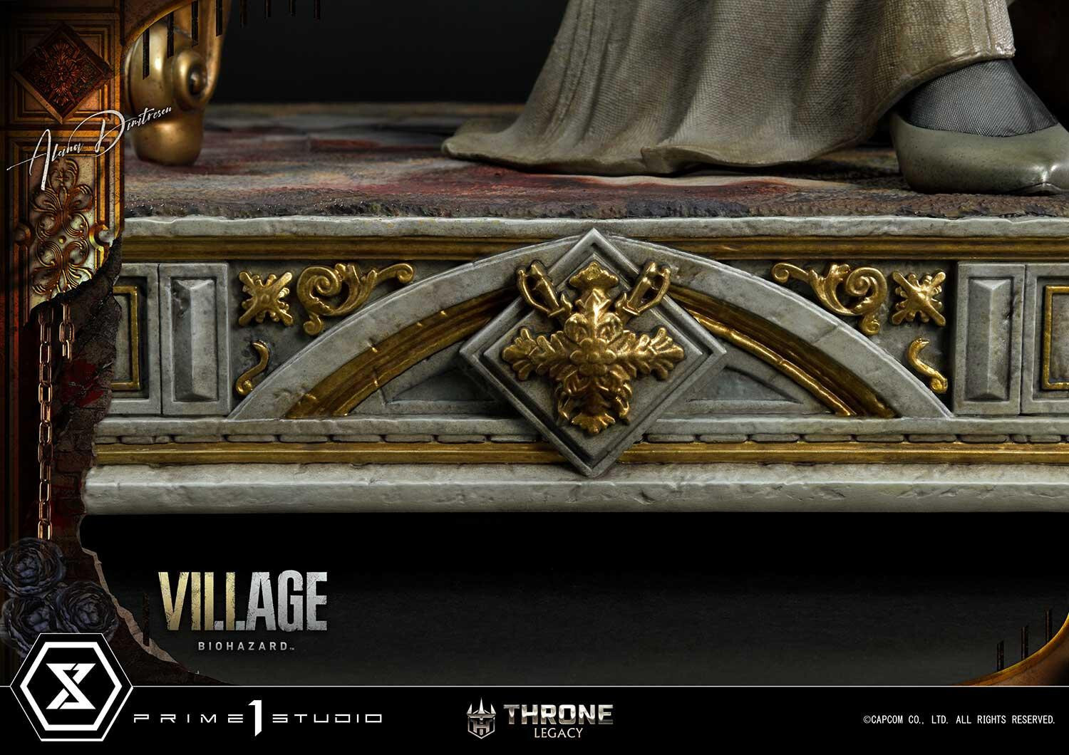 Biohazard Village - Alcina Dimitrescu - Throne Legacy (TLCRE-01DXS) - 1/4 - DX Bonus Version (Prime 1 Studio) photo 59