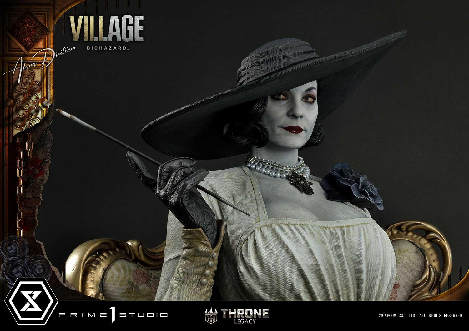Biohazard Village - Alcina Dimitrescu - Throne Legacy (TLCRE-01DXS) - 1/4 - DX Bonus Version (Prime 1 Studio) photo 60