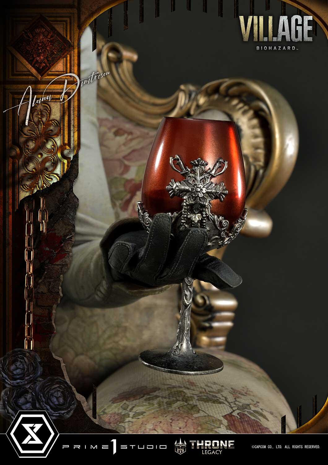 Biohazard Village - Alcina Dimitrescu - Throne Legacy (TLCRE-01DXS) - 1/4 - DX Bonus Version (Prime 1 Studio) photo 63