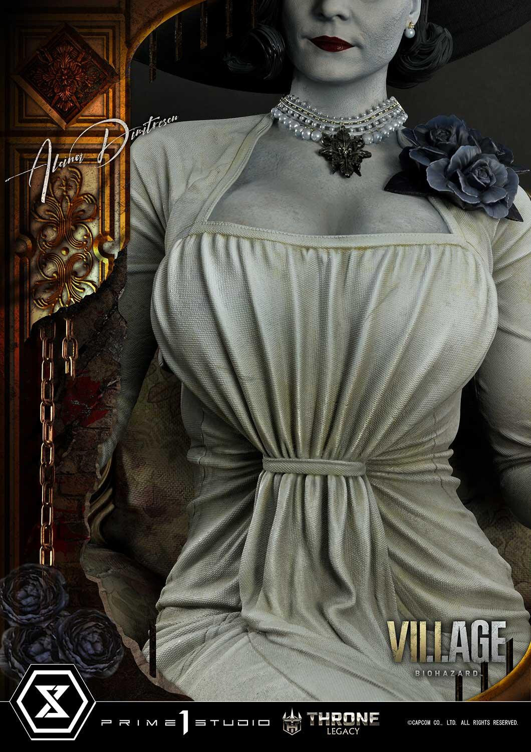 Biohazard Village - Alcina Dimitrescu - Throne Legacy (TLCRE-01DXS) - 1/4 - DX Bonus Version (Prime 1 Studio) photo 65
