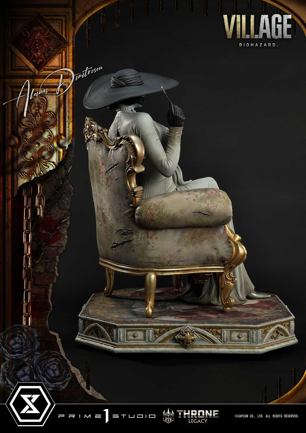 Biohazard Village - Alcina Dimitrescu - Throne Legacy (TLCRE-01DXS) - 1/4 - DX Bonus Version (Prime 1 Studio) photo 67