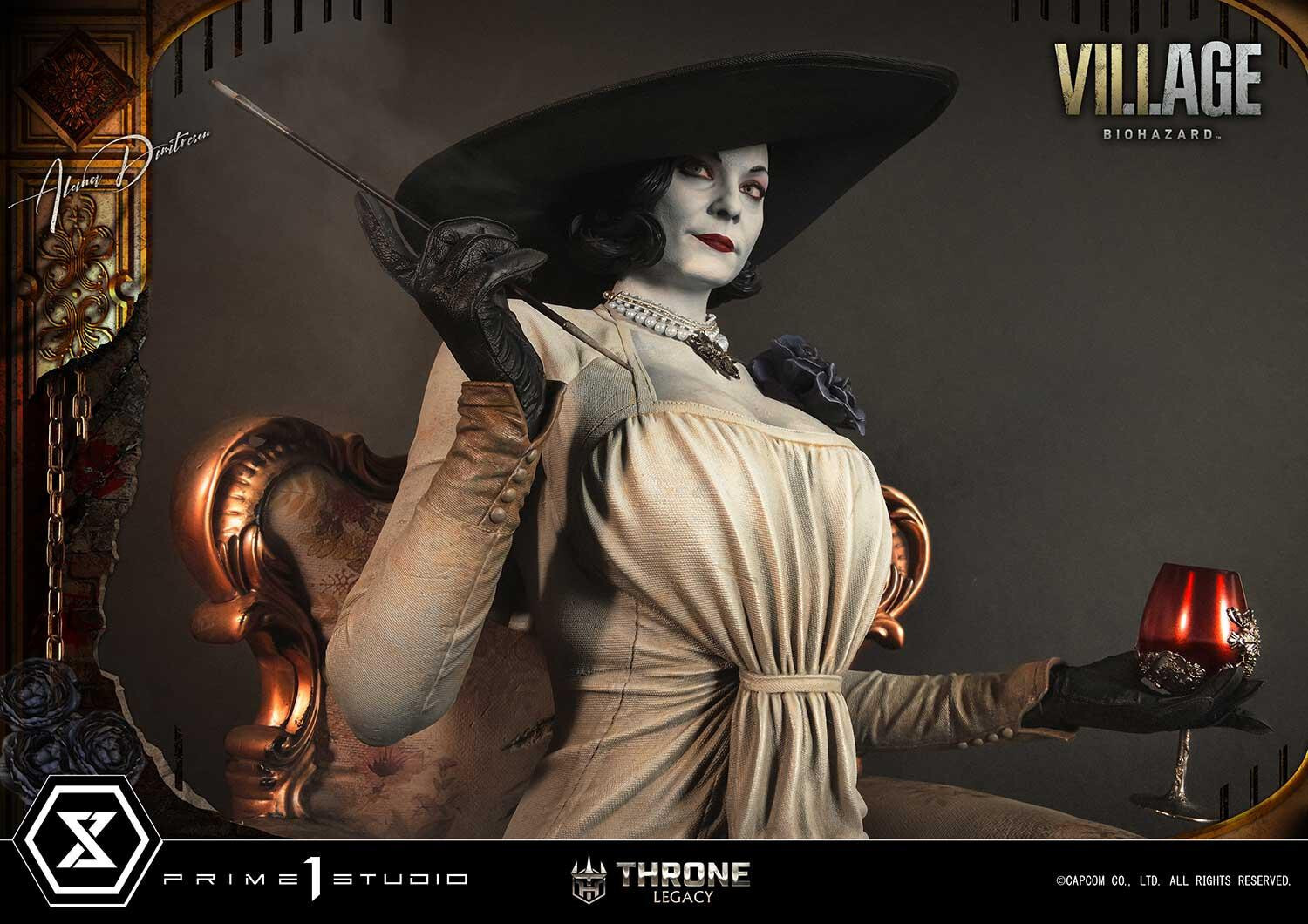 Biohazard Village - Alcina Dimitrescu - Throne Legacy (TLCRE-01DXS) - 1/4 - DX Bonus Version (Prime 1 Studio) photo 84