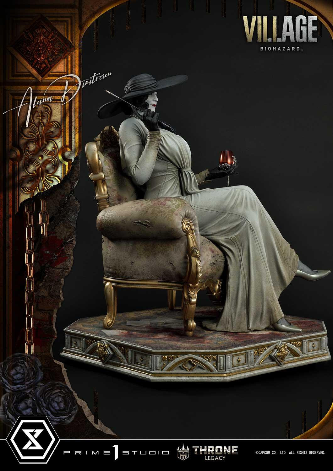 Biohazard Village - Alcina Dimitrescu - Throne Legacy (TLCRE-01DXS) - 1/4 - DX Bonus Version (Prime 1 Studio) photo 95