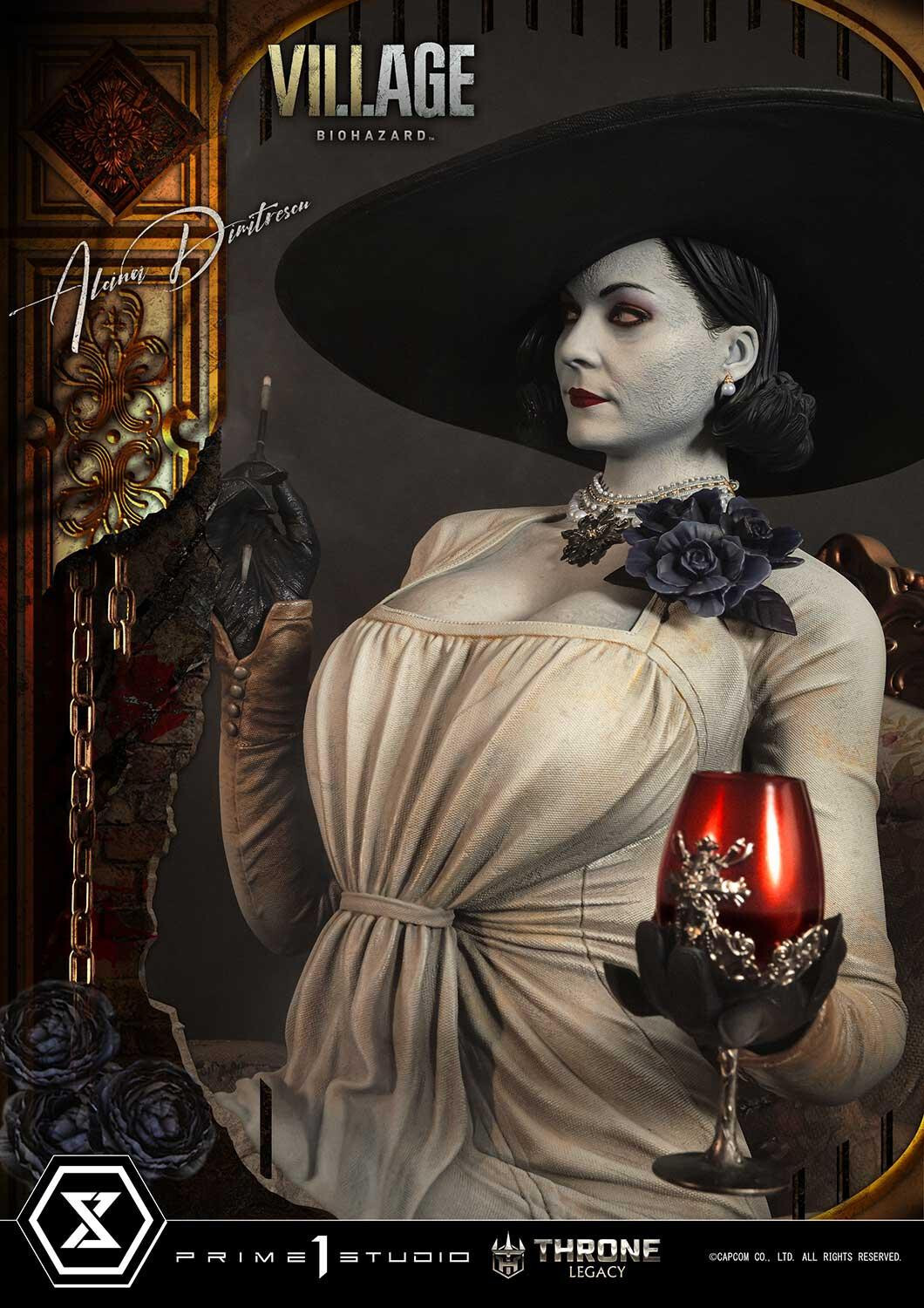 Biohazard Village - Alcina Dimitrescu - Throne Legacy (TLCRE-01DXS) - 1/4 - DX Bonus Version (Prime 1 Studio) photo 97