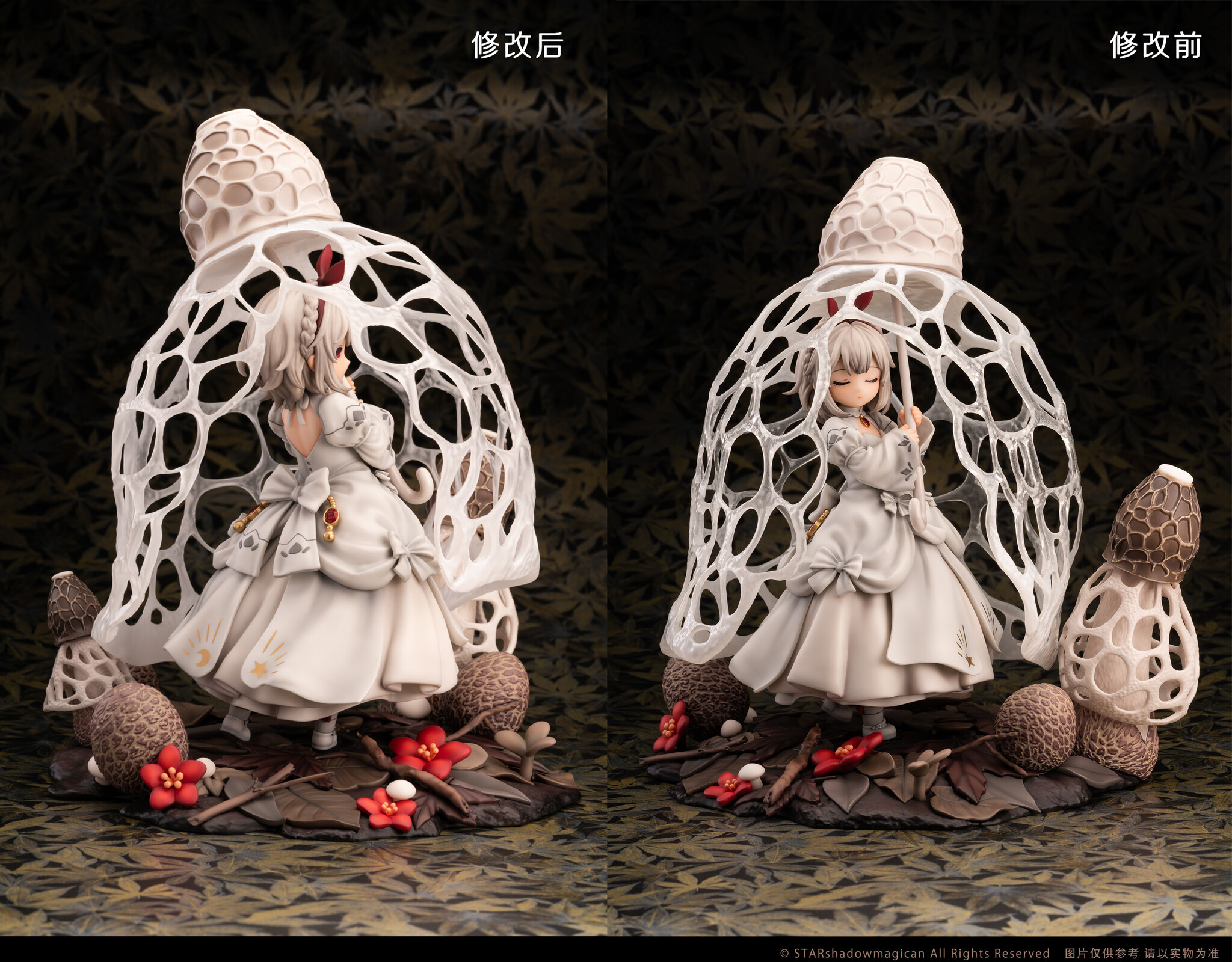 Original - Mushroom Girls Series  (No.2) - Kinugasatake - 1/1 (Merry Goods, Reverse Studio) photo 4