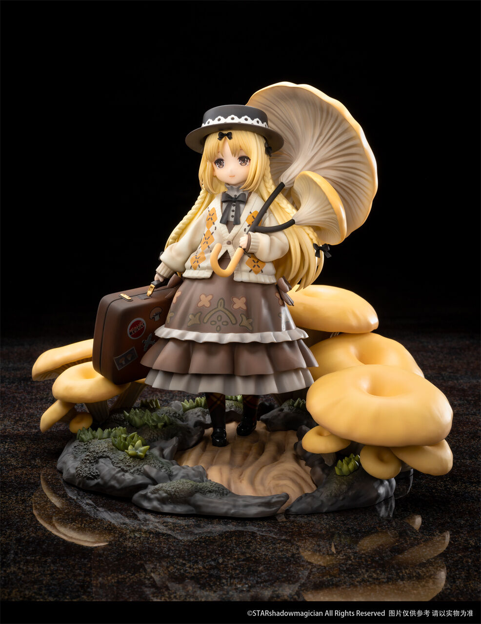 Original - Mushroom Girls Series  (No.3) - Tamogitake - 1/1 (Merry Goods, Reverse Studio) photo 3