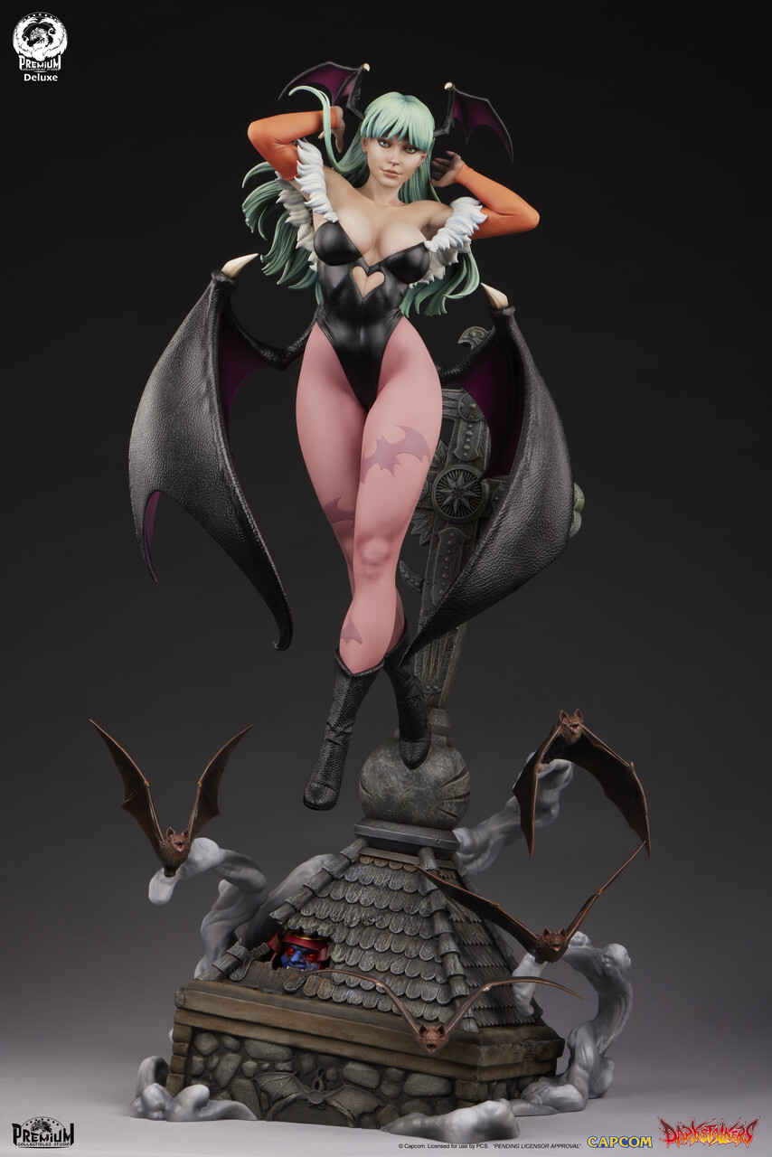 Vampire: The Night Warriors - Bishamon - Morrigan Aensland - 1/3 - PCS Deluxe (Premium Collectibles Studio) photo 2