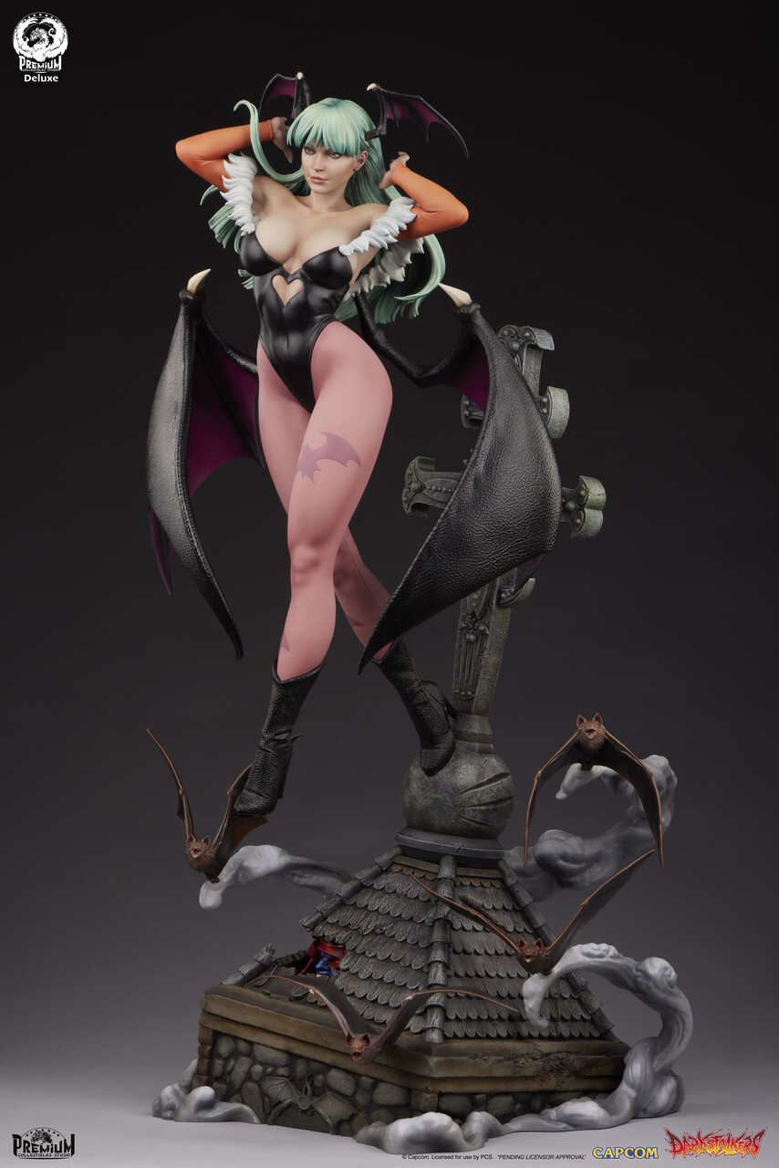 Vampire: The Night Warriors - Bishamon - Morrigan Aensland - 1/3 - PCS Deluxe (Premium Collectibles Studio) photo 3