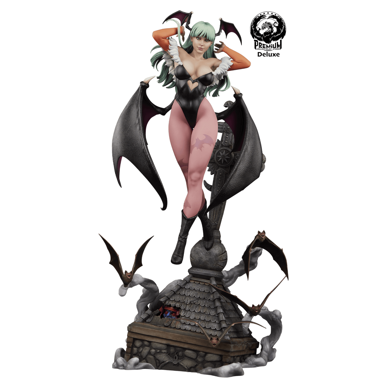 Vampire: The Night Warriors - Bishamon - Morrigan Aensland - 1/3 - PCS Deluxe (Premium Collectibles Studio) photo 8