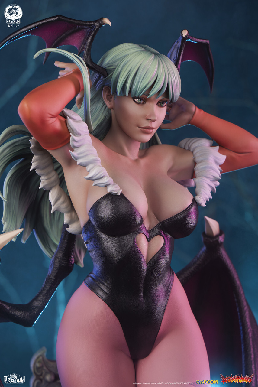 Vampire: The Night Warriors - Bishamon - Morrigan Aensland - 1/3 - PCS Deluxe (Premium Collectibles Studio) photo 11