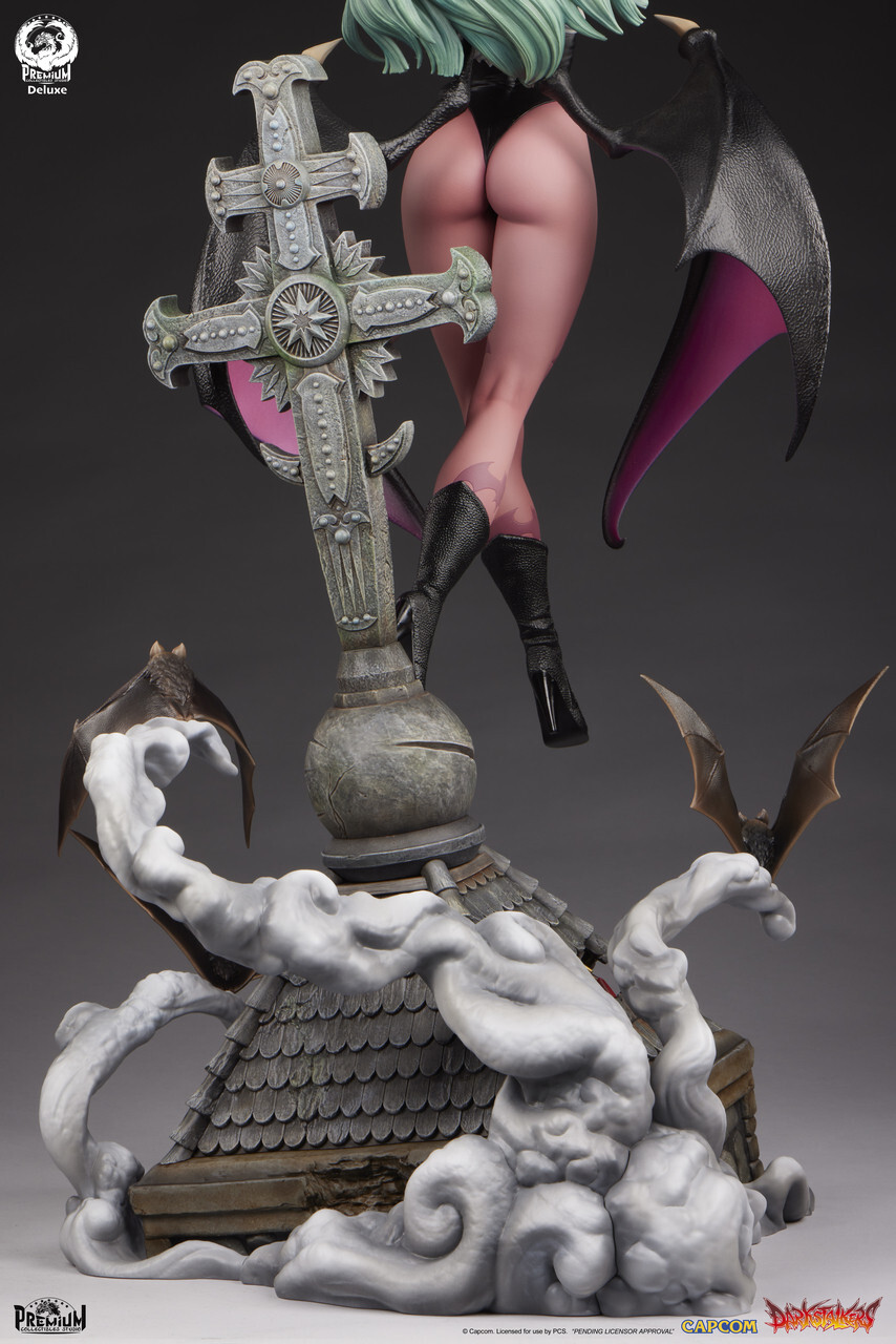 Vampire: The Night Warriors - Bishamon - Morrigan Aensland - 1/3 - PCS Deluxe (Premium Collectibles Studio) photo 17