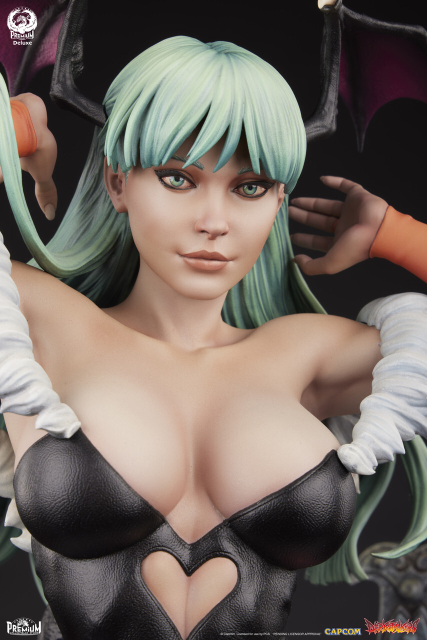 Vampire: The Night Warriors - Bishamon - Morrigan Aensland - 1/3 - PCS Deluxe (Premium Collectibles Studio) photo 21