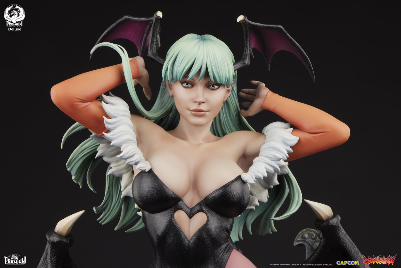 Vampire: The Night Warriors - Bishamon - Morrigan Aensland - 1/3 - PCS Deluxe (Premium Collectibles Studio) photo 22