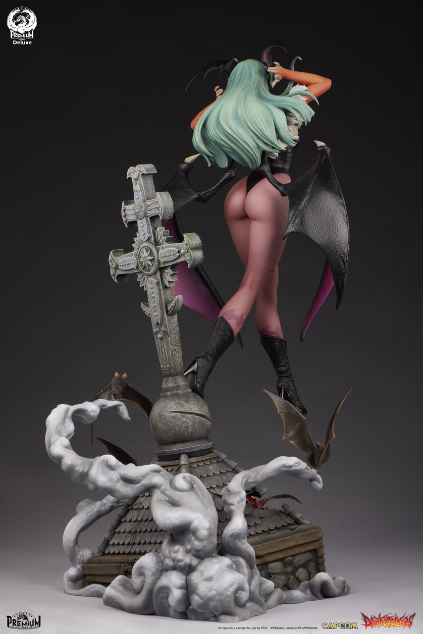Vampire: The Night Warriors - Bishamon - Morrigan Aensland - 1/3 - PCS Deluxe (Premium Collectibles Studio) photo 23