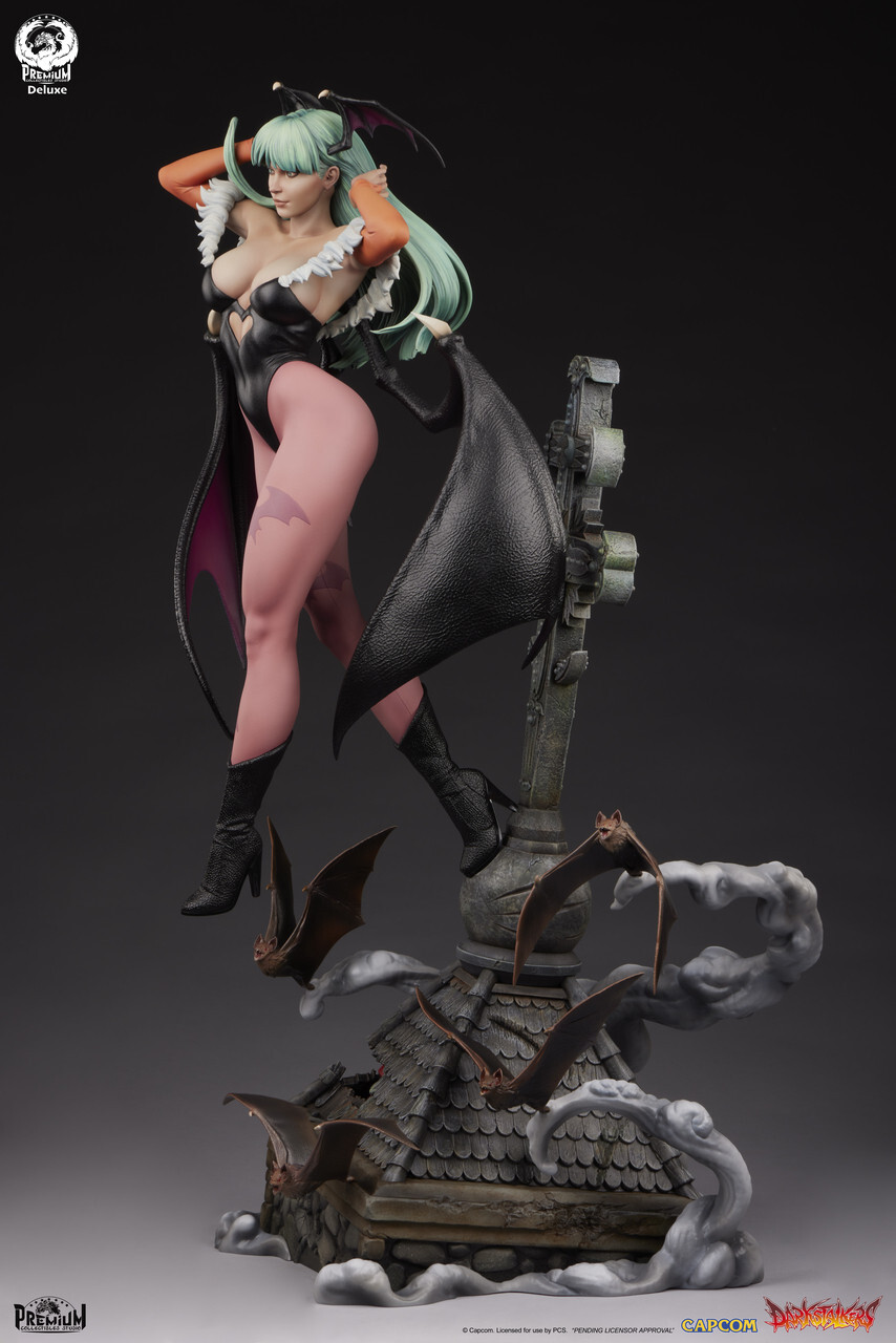 Vampire: The Night Warriors - Bishamon - Morrigan Aensland - 1/3 - PCS Deluxe (Premium Collectibles Studio) photo 24