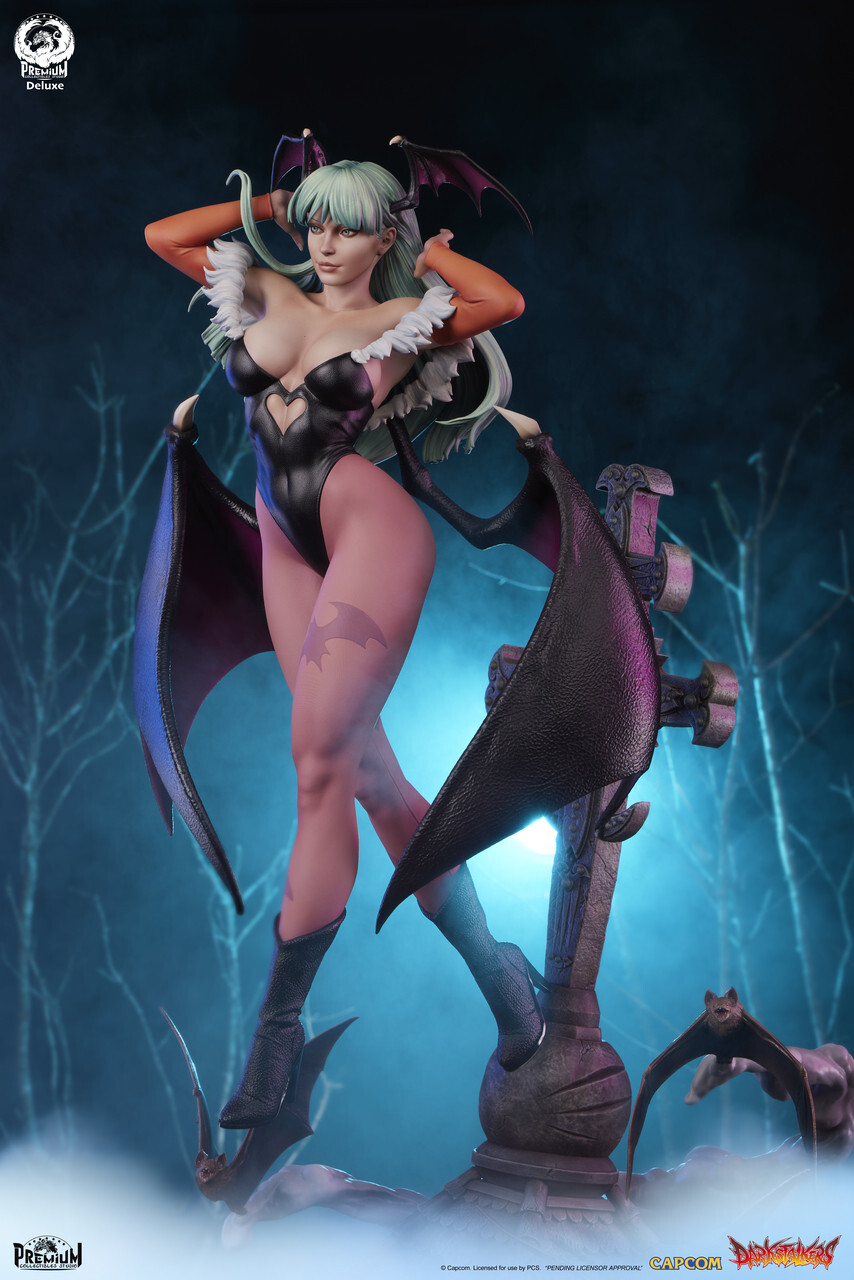 Vampire: The Night Warriors - Bishamon - Morrigan Aensland - 1/3 - PCS Deluxe (Premium Collectibles Studio) photo 25