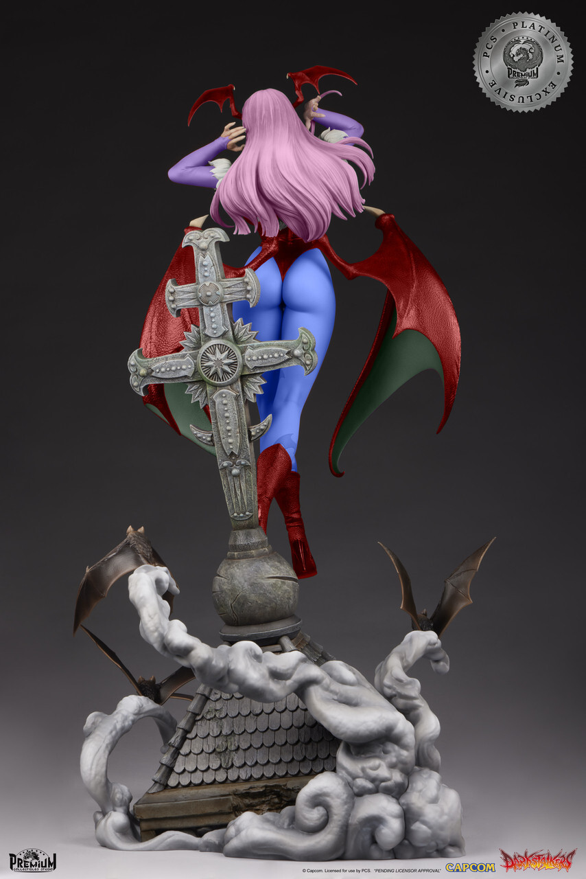 Vampire: The Night Warriors - Bishamon - Morrigan Aensland - 1/3 - Player 2 Platinum Exclusive (Premium Collectibles Studio) photo 5