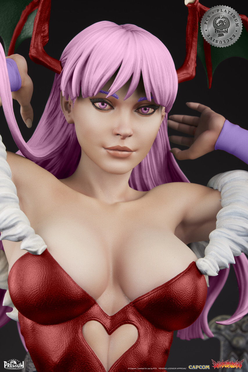 Vampire: The Night Warriors - Bishamon - Morrigan Aensland - 1/3 - Player 2 Platinum Exclusive (Premium Collectibles Studio) photo 8